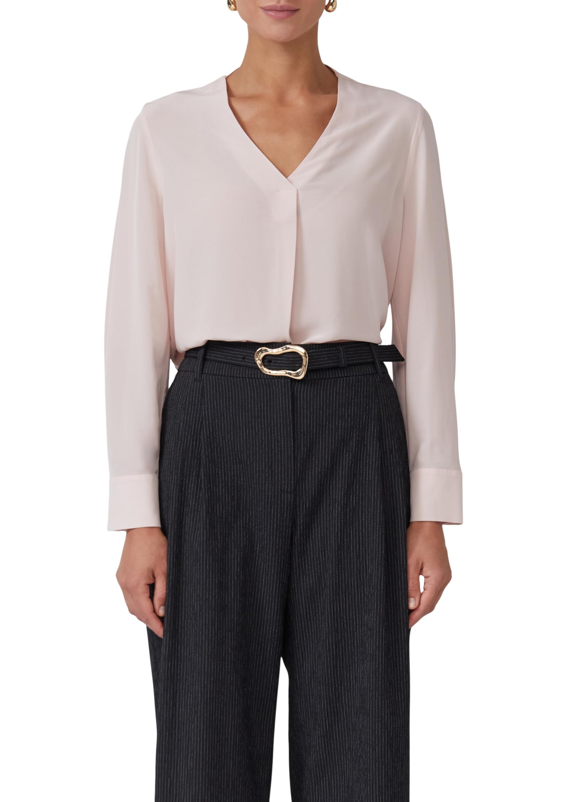 s.Oliver Black Label Damen 2170790 Tunika Bluse (1er Pack)