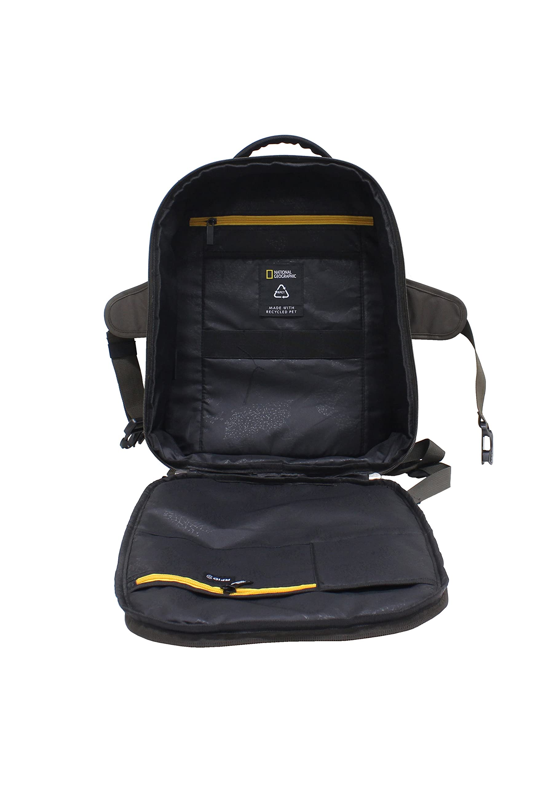 NATIONAL GEOGRAPHIC Sac à dos unisexe adulte, Mixte, Sac à dos, N13211.22, Noir (Noir), Taille unique