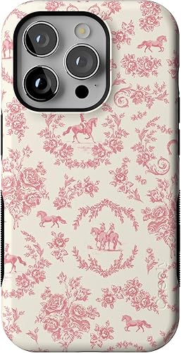Miniatura 150 de Casely Funda para iPhone 14 Pro | Campo de flores | Floral pastel | Compatible con MagSafe | Diseño protector audaz