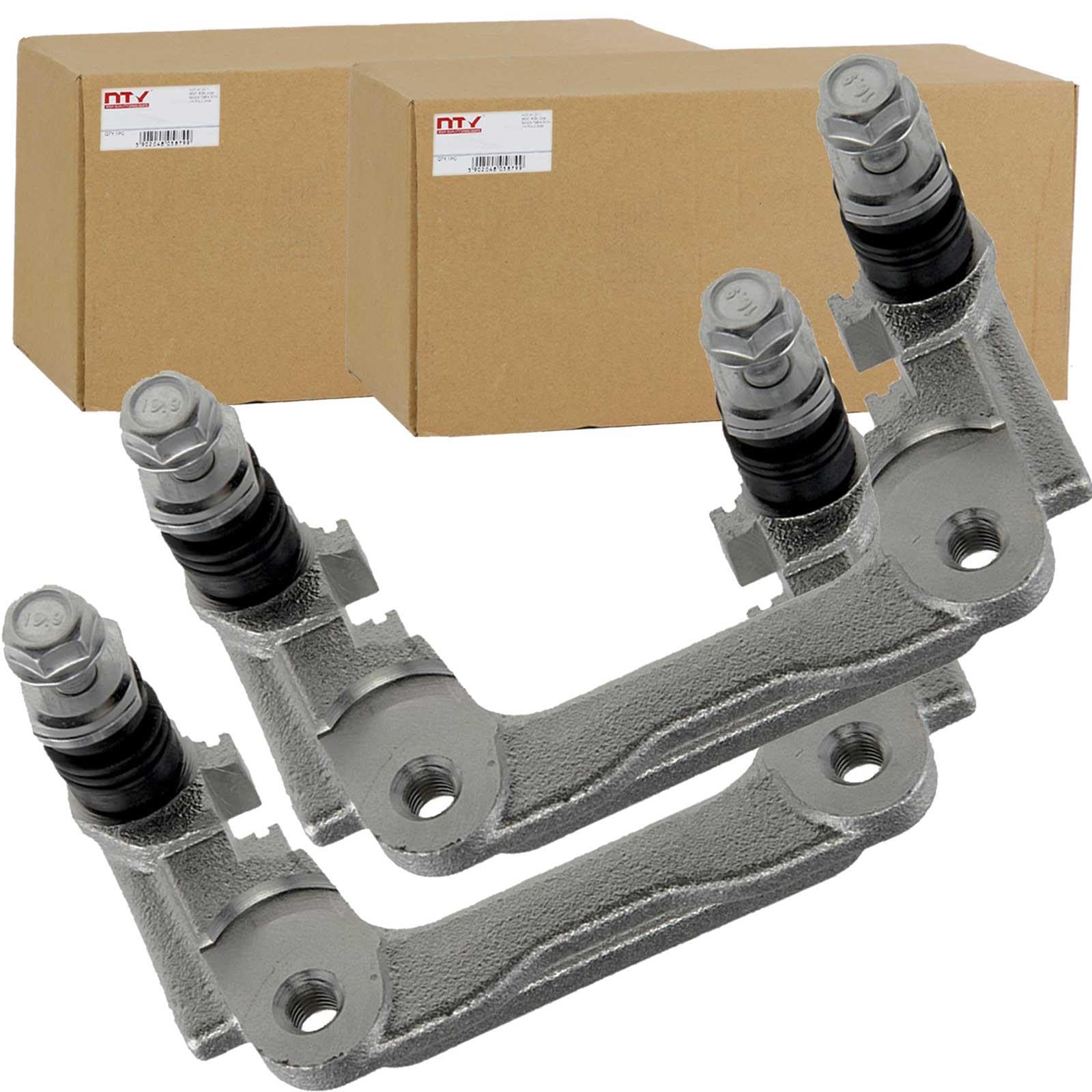 2x Bremssattelhalter Träger hinten | Hzt-Ty-008A (ohne Altteil-Pfand) Kompatibel mit Avensis (_T25_),Avensis Kombi (_T25_),Avensis Stufenheck (_T25_),Corolla Vers
