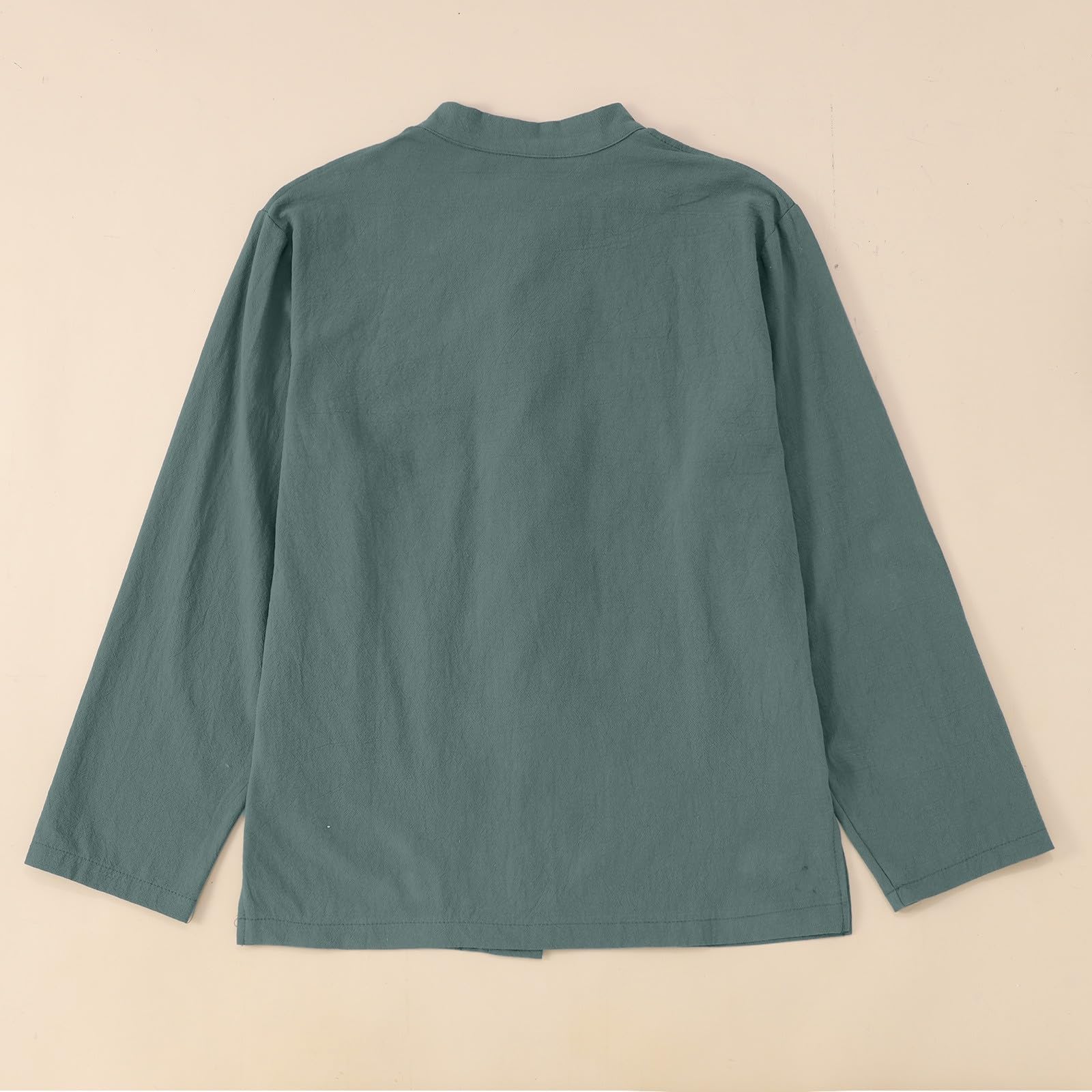 Tangzhuang Chemise chinoise pour femme Arts martiaux, Kung Fu, Tai Chi Tenue Uniforme Traditionnelle Chemise d'été Chemise de loisirs avec boutonnière sur le devant, col montant, manches