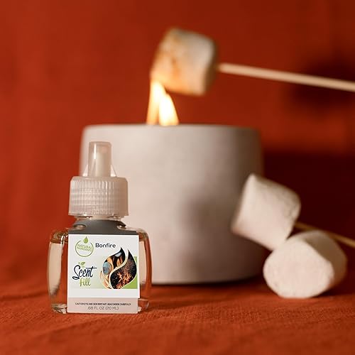 Miniatura 2 de Scent Fill Bonfire - Kit de iniciación de ambientador enchufable, 2 recambios + difusor