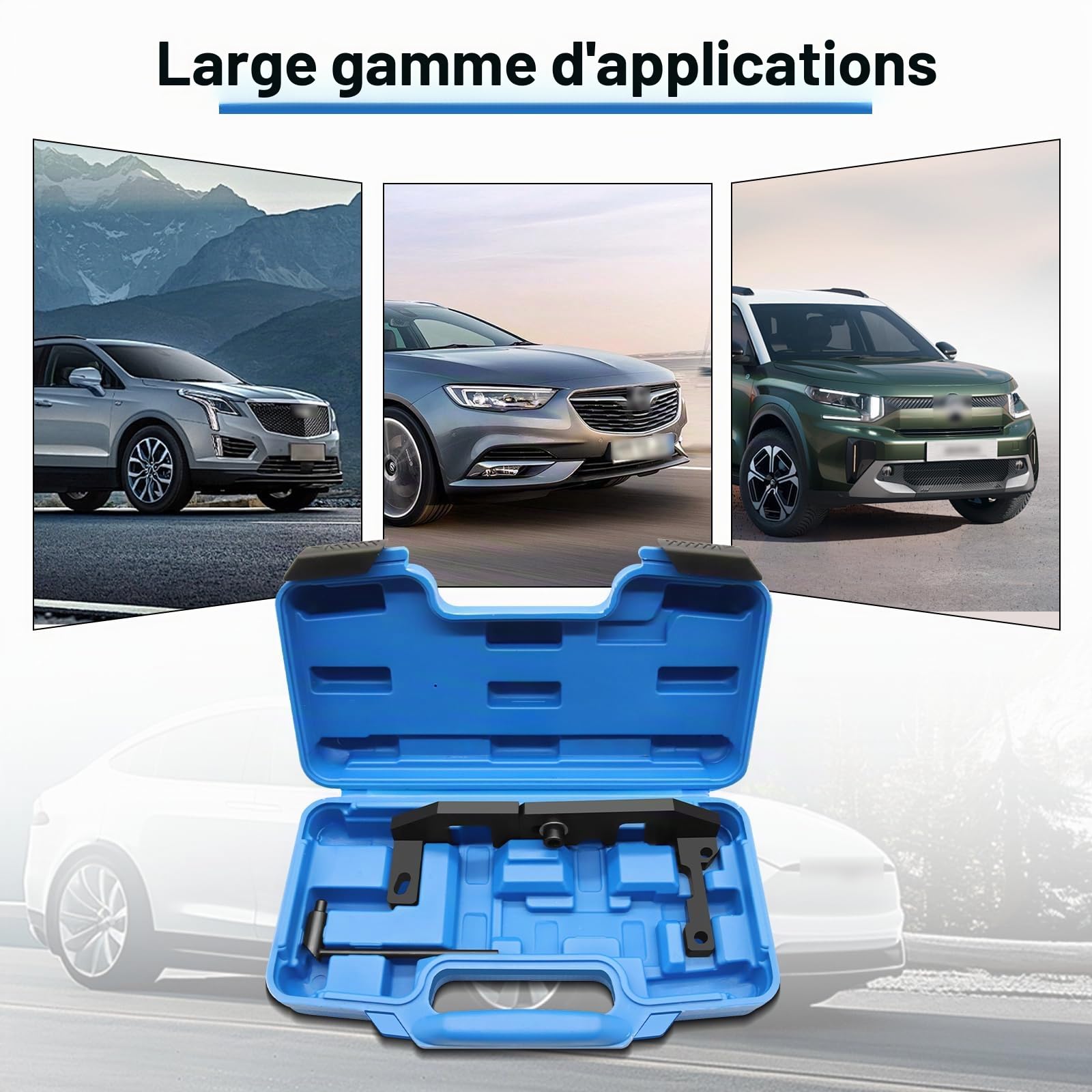 RUIZHI Outil Courroie de Distribution pour PSA 1.0T 1.2T Puretech, Outil Calage Distribution pour Peugeot 208, 2008, 3008, 408, 308S Citroën C3, C4