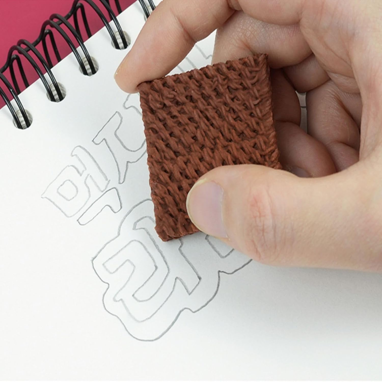 Korean Ramen Shaped Novelty Eraser Set, 6 Designs for Kids and Classroom Rewards