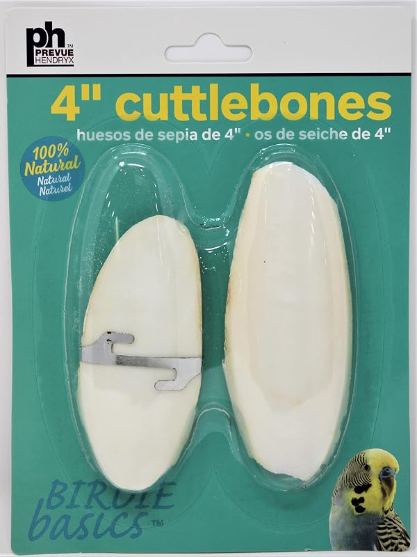 Osso de Siba Duplo para Aves PH Prevue Hendryx com Suporte Metálico