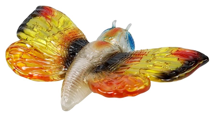 CCP　AMGシリーズ　モスゴジ（モスラ付き）　当時物ソフビ CCP AMGシリーズ モスゴジ（モスラ付き） 当時物彩色ソフビ