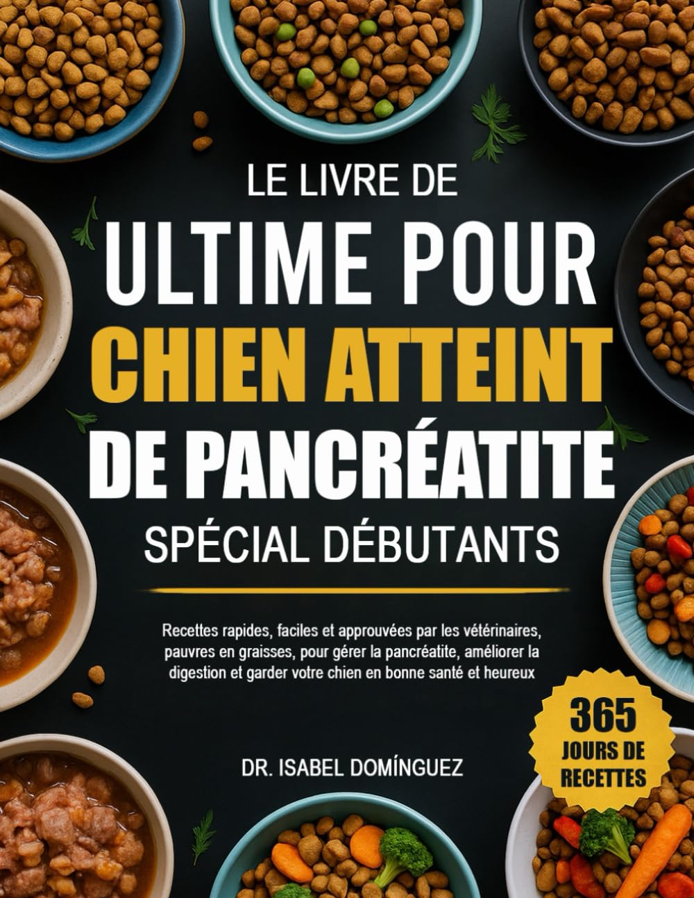 LE LIVRE DE RECETTES ULTIME POUR LE RÉGIME DU CHIEN ATTEINT DE PANCRÉATITE SPÉCIAL DÉBUTANTS