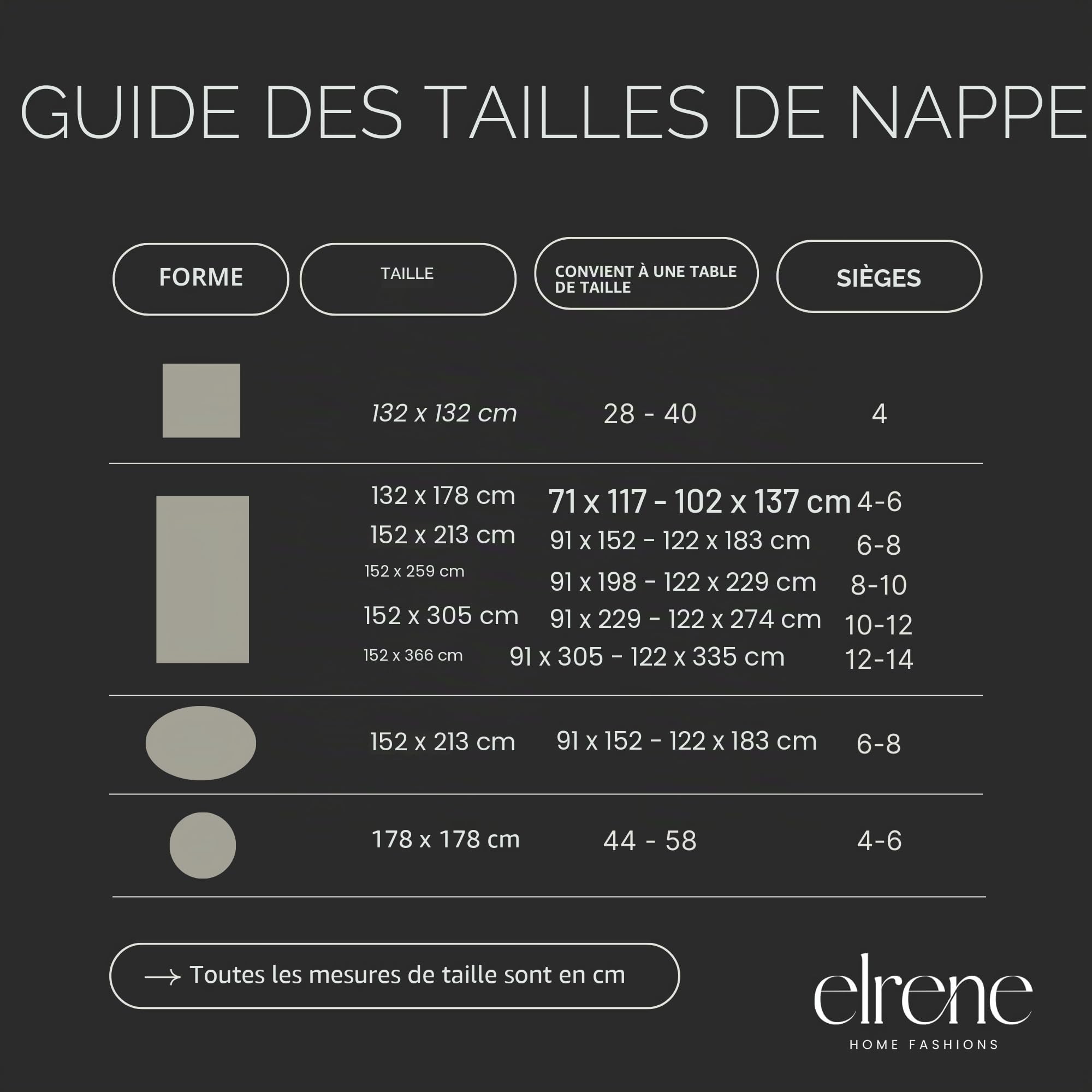 Elrene Villeroy & Boch Toy's Delight Nappe rectangulaire en Tissu pour Table de Vacances, 152,4 x 213,4 cm