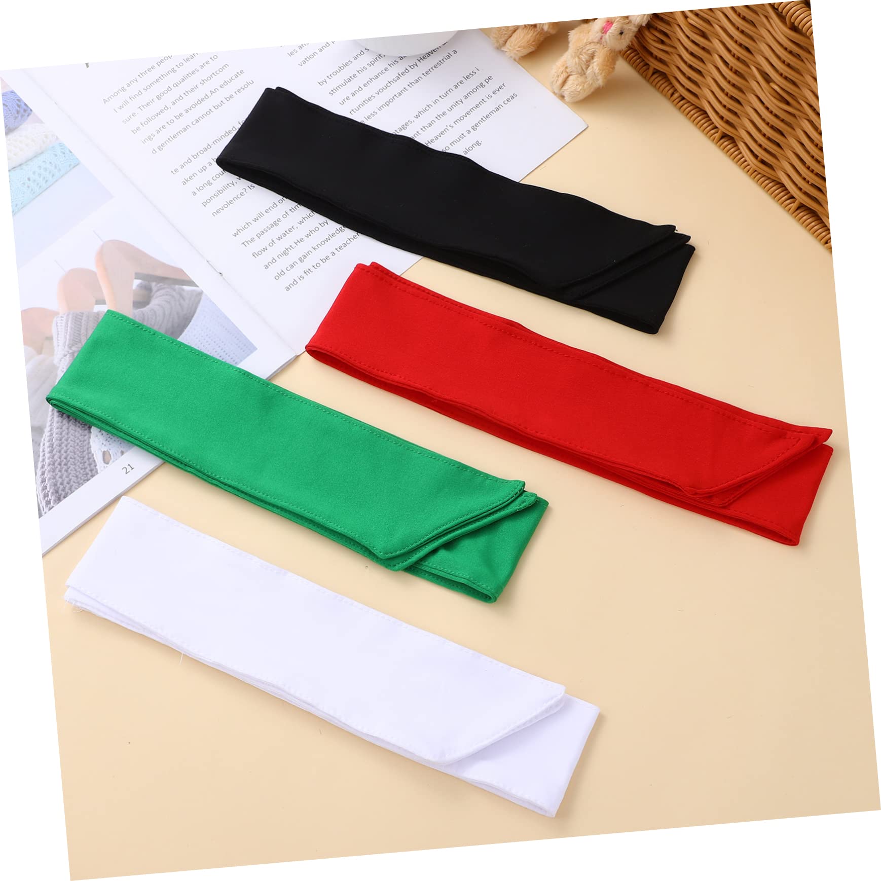 BESPORTBLE 12pezzi Fasce Sportive Regolabili Antiscivolo Per Uomini e Donne Assorbimento Sudore e Comfort Ottimale Per Corsa e Allenamento