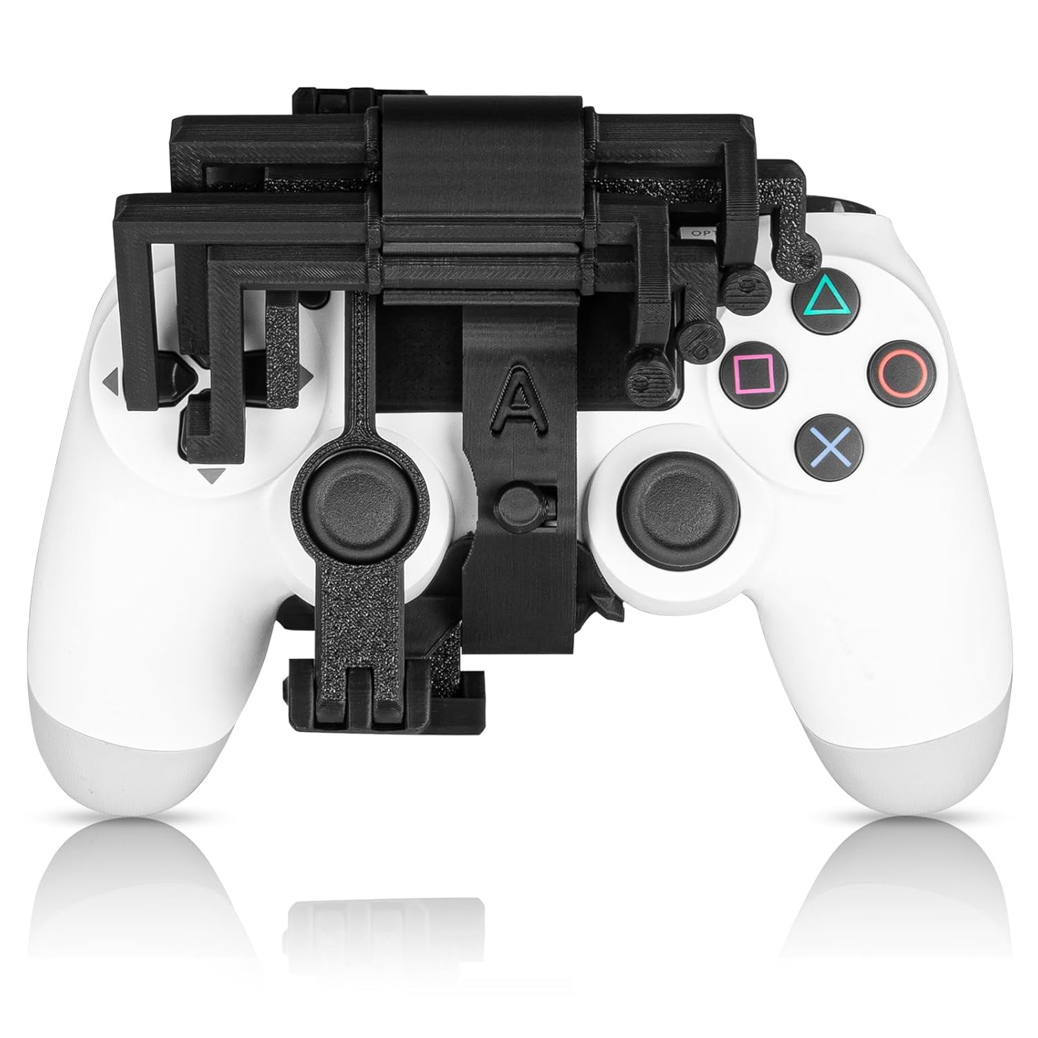 CeoNic One-Handed Controller Adapter for PS4, Single-Hand Gaming Accessory with Leg Strap Lightweight Design for Limited Mobility Gamers (PS4 (right hand))