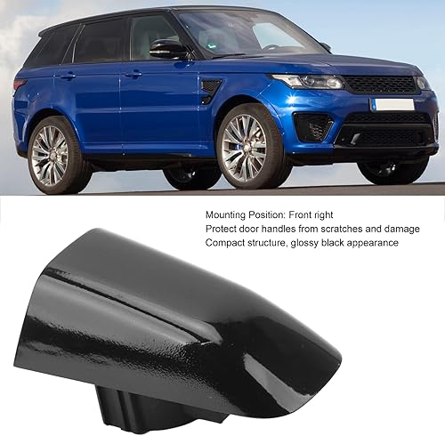 Miniatura 7 de Cubierta exterior del casquillo de la manija de la puerta, delantera derecha LR025406 artesanía fina fácil limpia para el vehículo