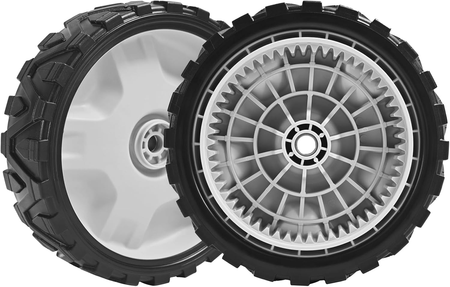 634-05040 Lawn Mower Wheel Replacement for Craftsman Mowers - 8" Front Wheels Compatible with Cub Cad et, Brute, MTD Gold, Columbia, Yard Man Self Propelled Walk-Behind Mower, 2 Pack