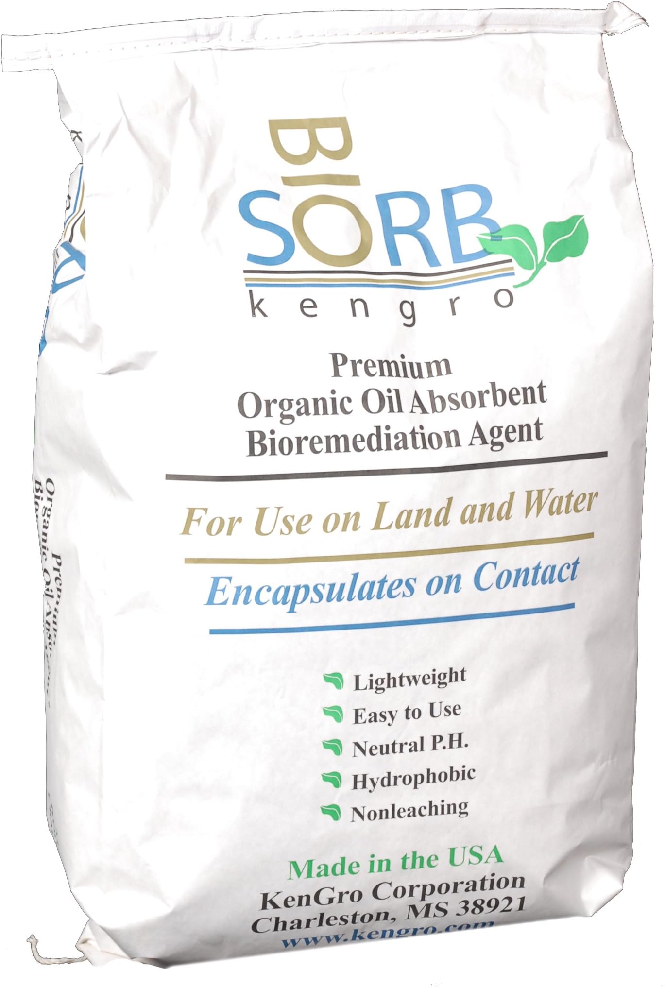 Biosorb Premium Organic Absorbent Bag, 2Cu.'