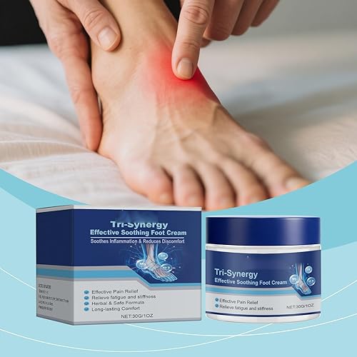 Miniatura 3 de Crema para el cuidado de pies para pies secos y ásperos, bálsamo hidratante intenso y reparador con fórmula ligera de absorción rápida para