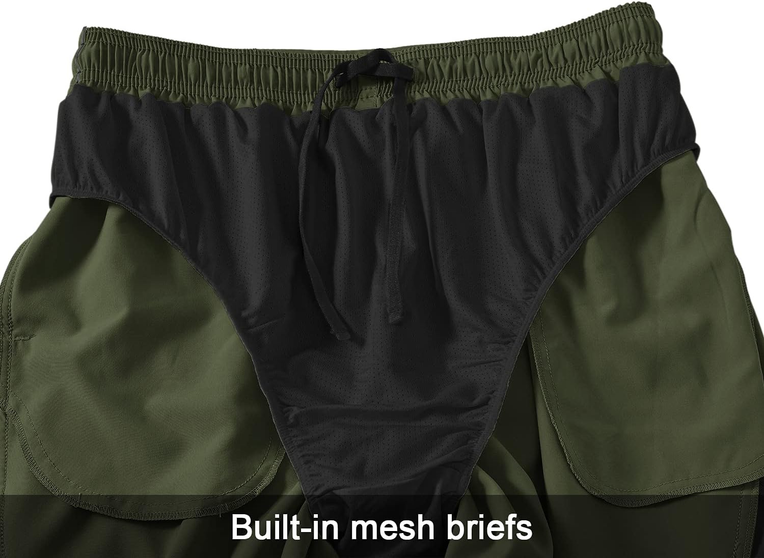 BGOWATU Men's 7 Inch Running Shorts with Liner Pocket Athletic Quick Dry Workout Gym Training : Clothing, Shoes & Jewelry