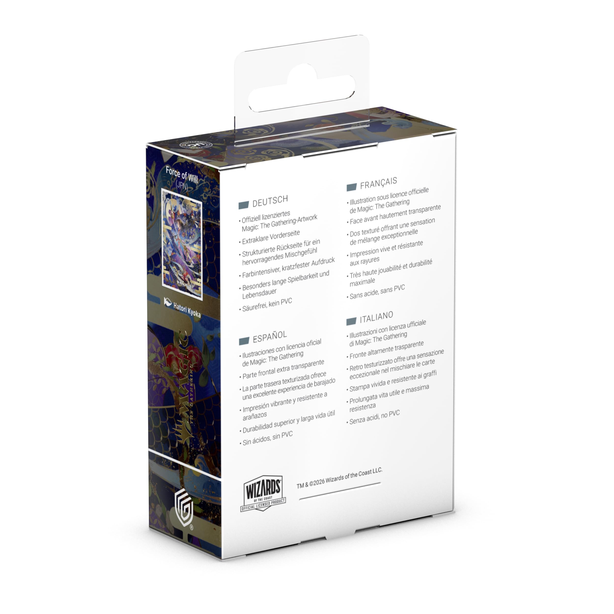 Ultimate Guard - Art Sleeves - Magic: The Gathering Universes Beyond - Secrets of Strixhaven - Force of Will (JPN) - 4