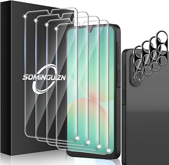 4+4 for Samsung Galaxy A26 5G Screen Protector Camera Lens Protector