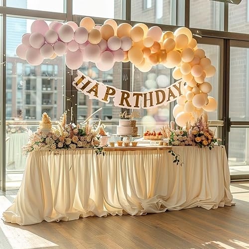 Miniatura 64 de Paquete de 2 manteles rectangulares blancos, lavables y elásticos para mesas de 6 pies, sin arrugas y reutilizables, ideales para fiestas