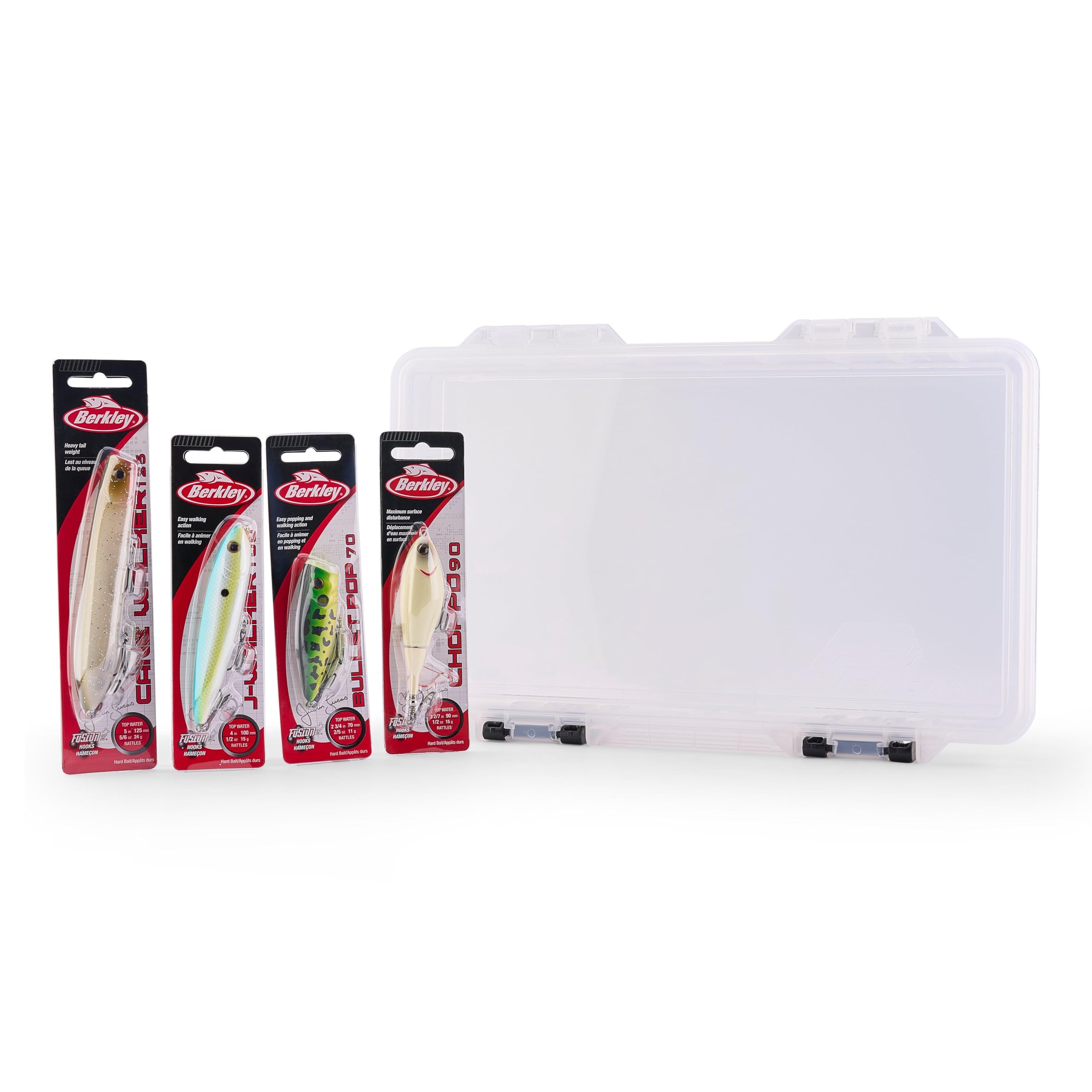 Berkley Choppo Topwater Fishing Lure, HD Bluegill, Size 90, Cupped Propeller Tail for Balance of Sound and Spray, Equipped with Sharp Fusion19TM Hook