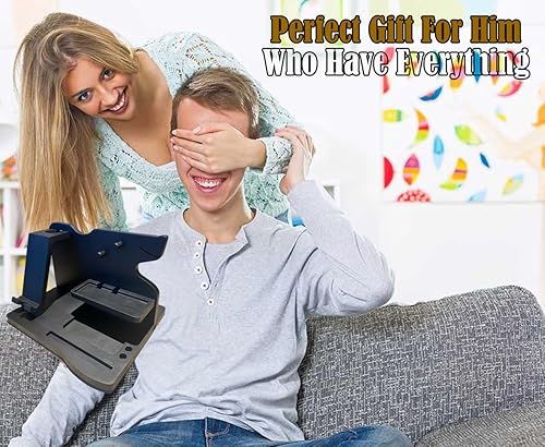 Miniatura 6 de Regalo para hombres, diseño único, mesita de noche, organizador de madera, soporte de teléfono, organizador de escritorio, cartera, regalos para