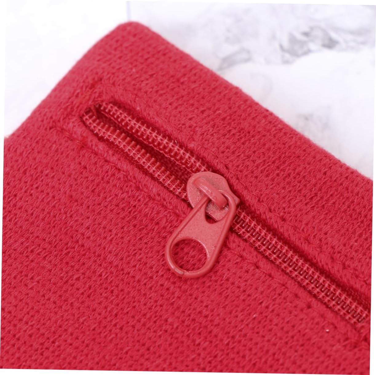 COLLBATH 2pcs Portable Wristband for Running Wrist Lanyard Zipper Pouch for Keys Coins Daily Outdoor Use