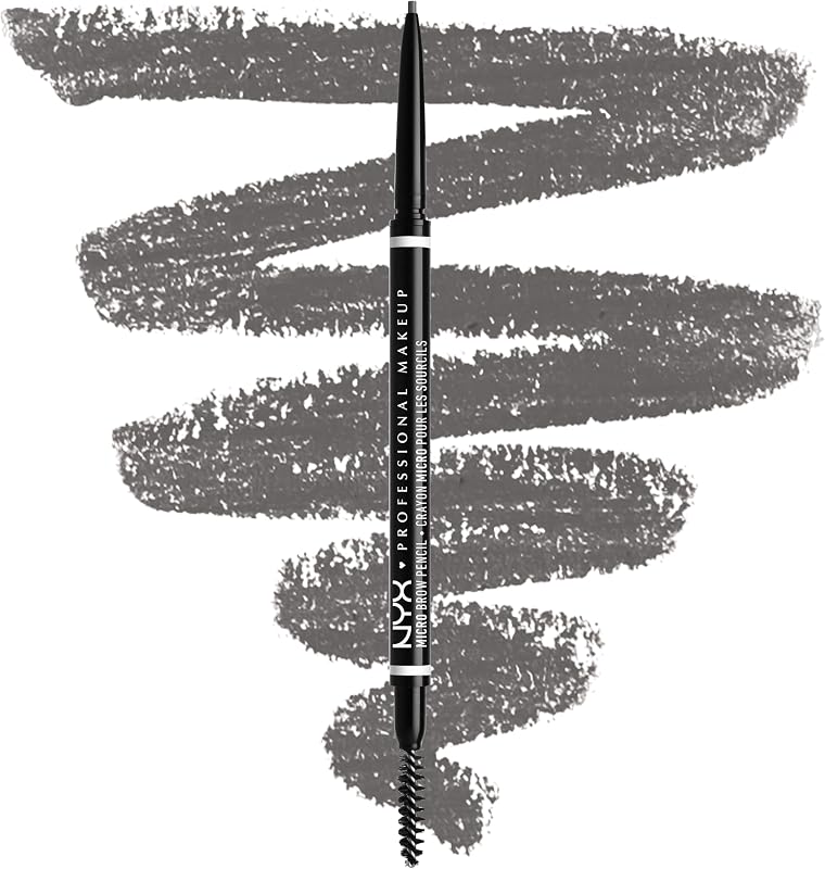 NYX PROFESSIONAL MAKEUP Micro Brow Pencil, lápiz de cejas preciso - Gris