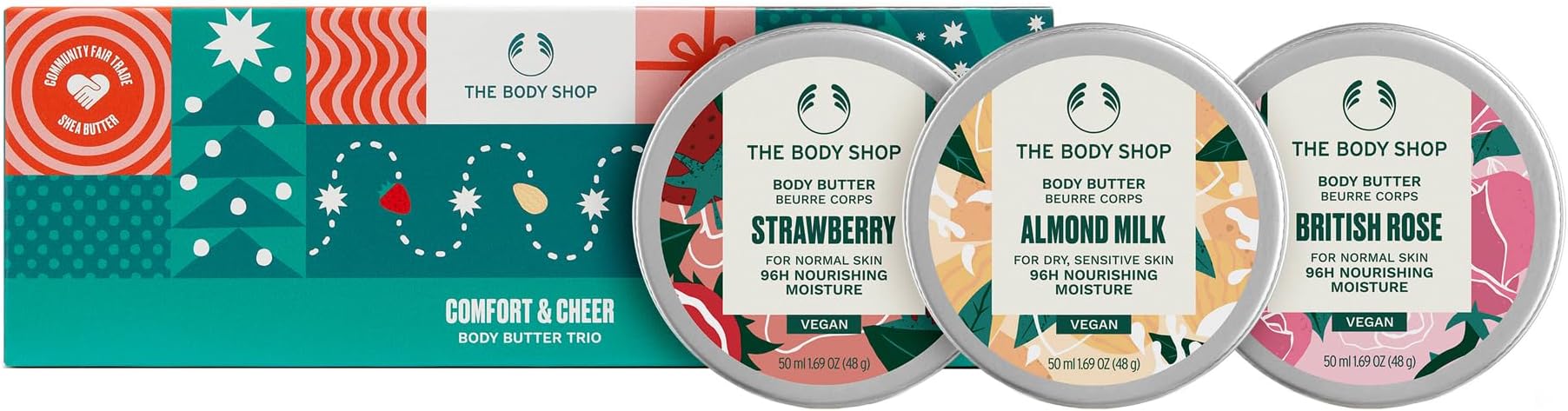 The Body ShopComfort & Cheer Body Butter Trio, 3-Piece Holiday Gift Set