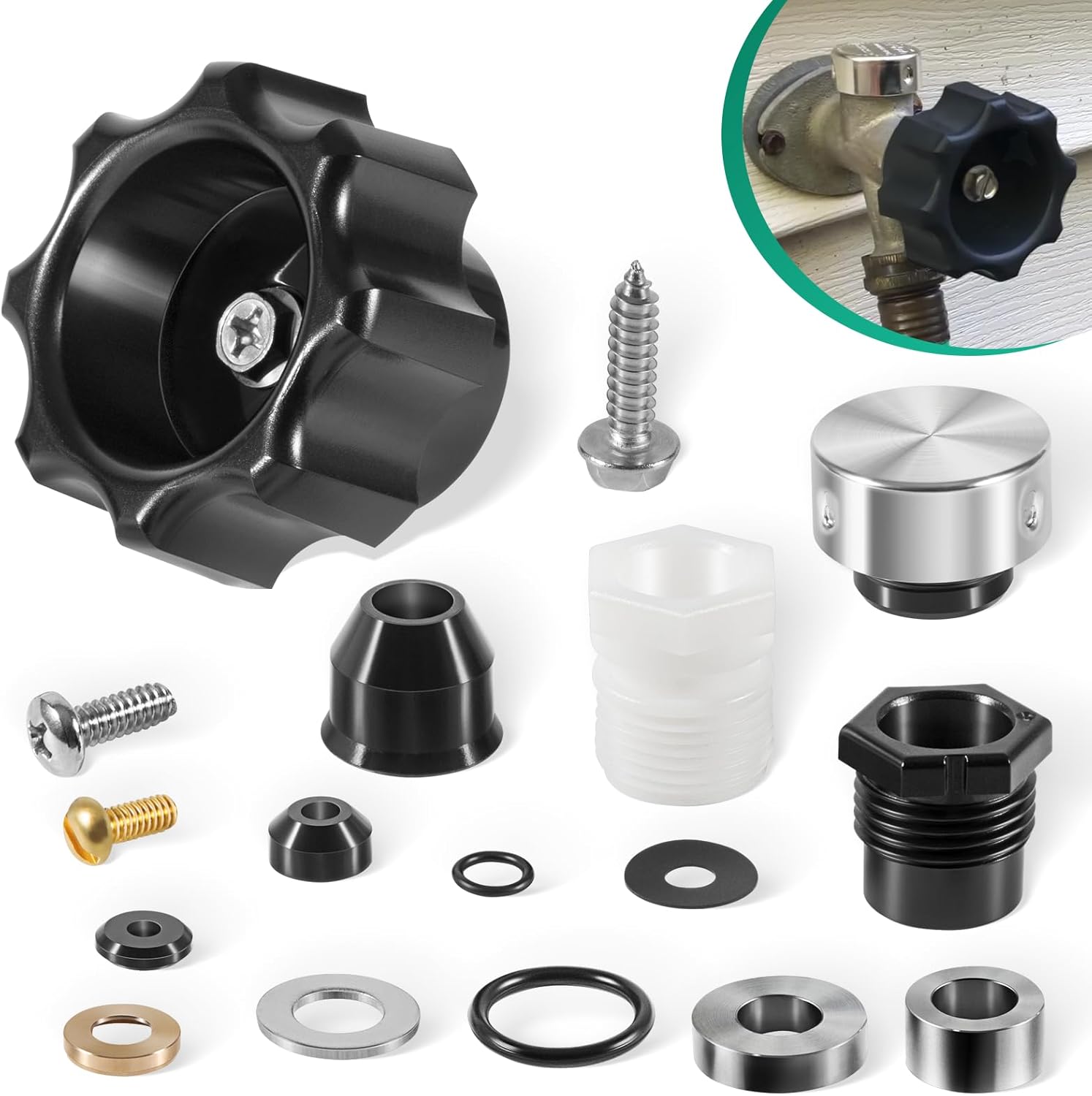 6308500 Wall Hydrant Complete Service Repair Kit Replaces for Prier