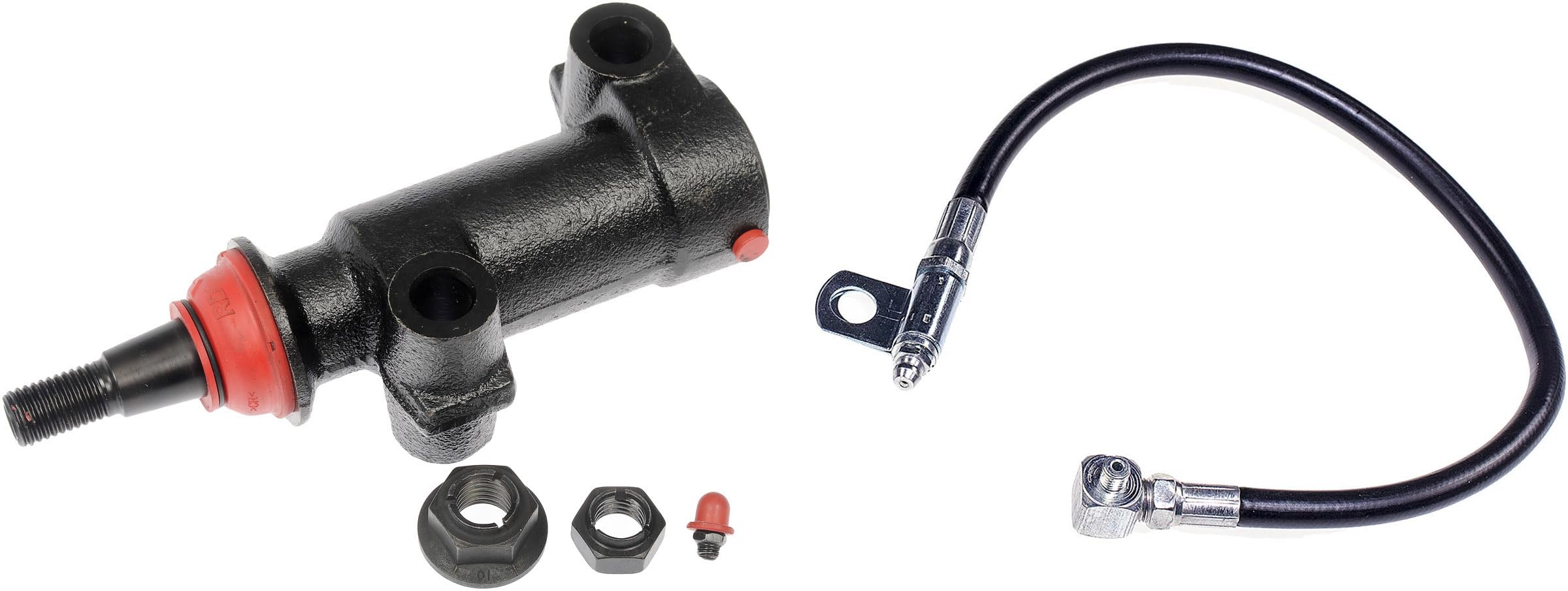Bracket - Idler Arm Bracket Assembly - This rugged duty idler arm bracket is built for maximum load absorption and durability. Featuring a hardened ball stud with a highly polished ball, a serviceable integrated bearing, I.C.E. synthetic grease and premium corrosion resistance. - Dorman IB90086RD Steering Idler Arm Bracket Compatible with Select Models - Idler Arm Bracket Assembly