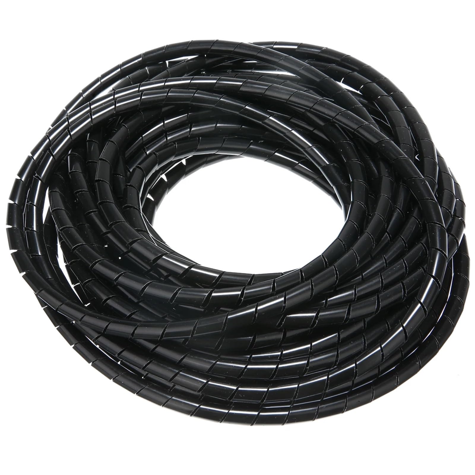 Spiral Wrap 10 Meter Wire Organizer Sheath Spiral Cord Manage Sleeves 8mm Inside Diameter Wire Spiral Wrapping Tube Winding Cable Tubing Cover