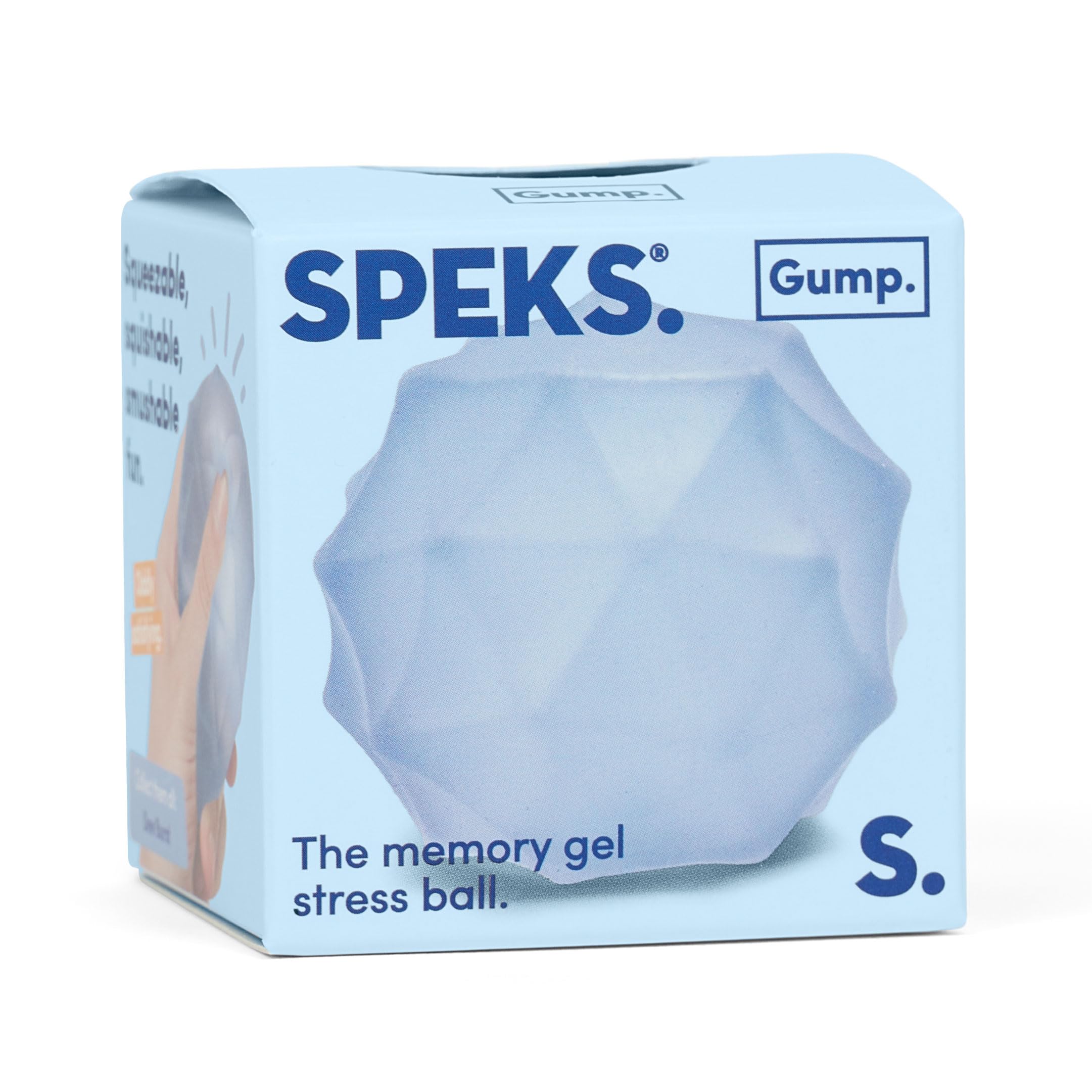 Gump Surface Gel-Filled Stress Ball, Dew, Surface Textured