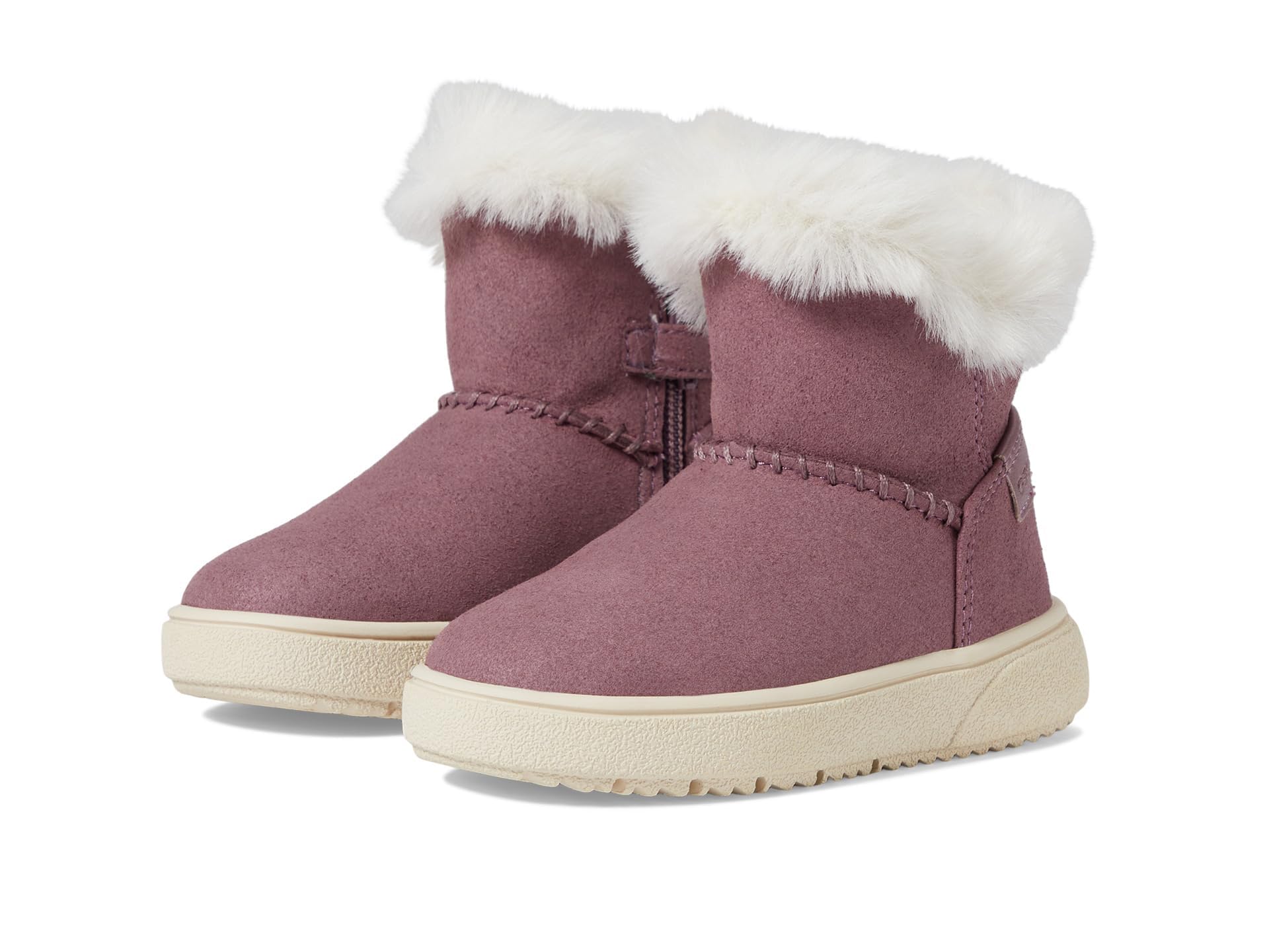 Geox J Theleven Girl Ankle Boot, Rose Smoke, 1.5 UK