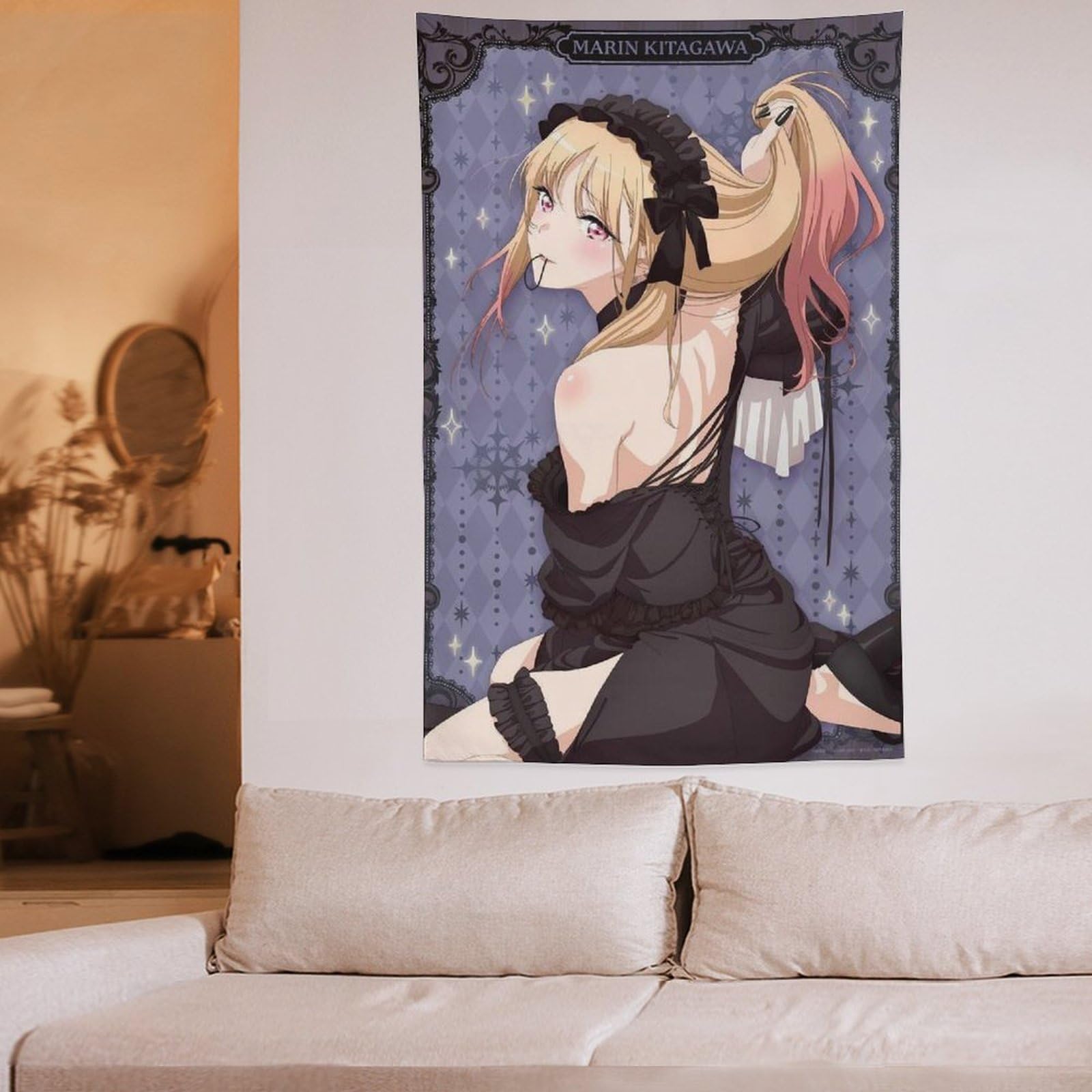 Amazon.co.jp: 着せ恋-108 喜多川海夢 タペストリー 壁掛け絵 ポスター