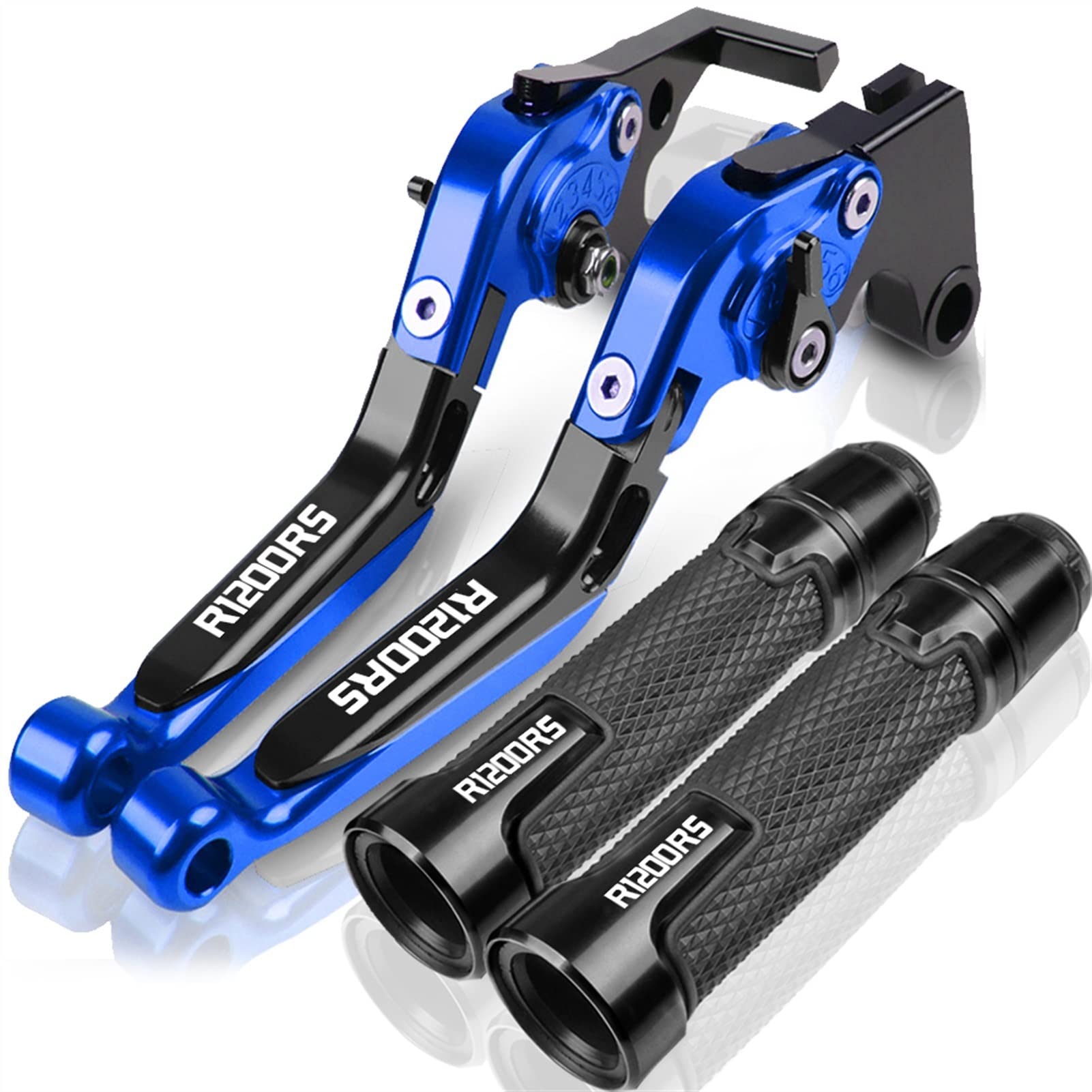 Leviers d'embrayage et de frein BMW R1200RS pour le confort des grands trajets