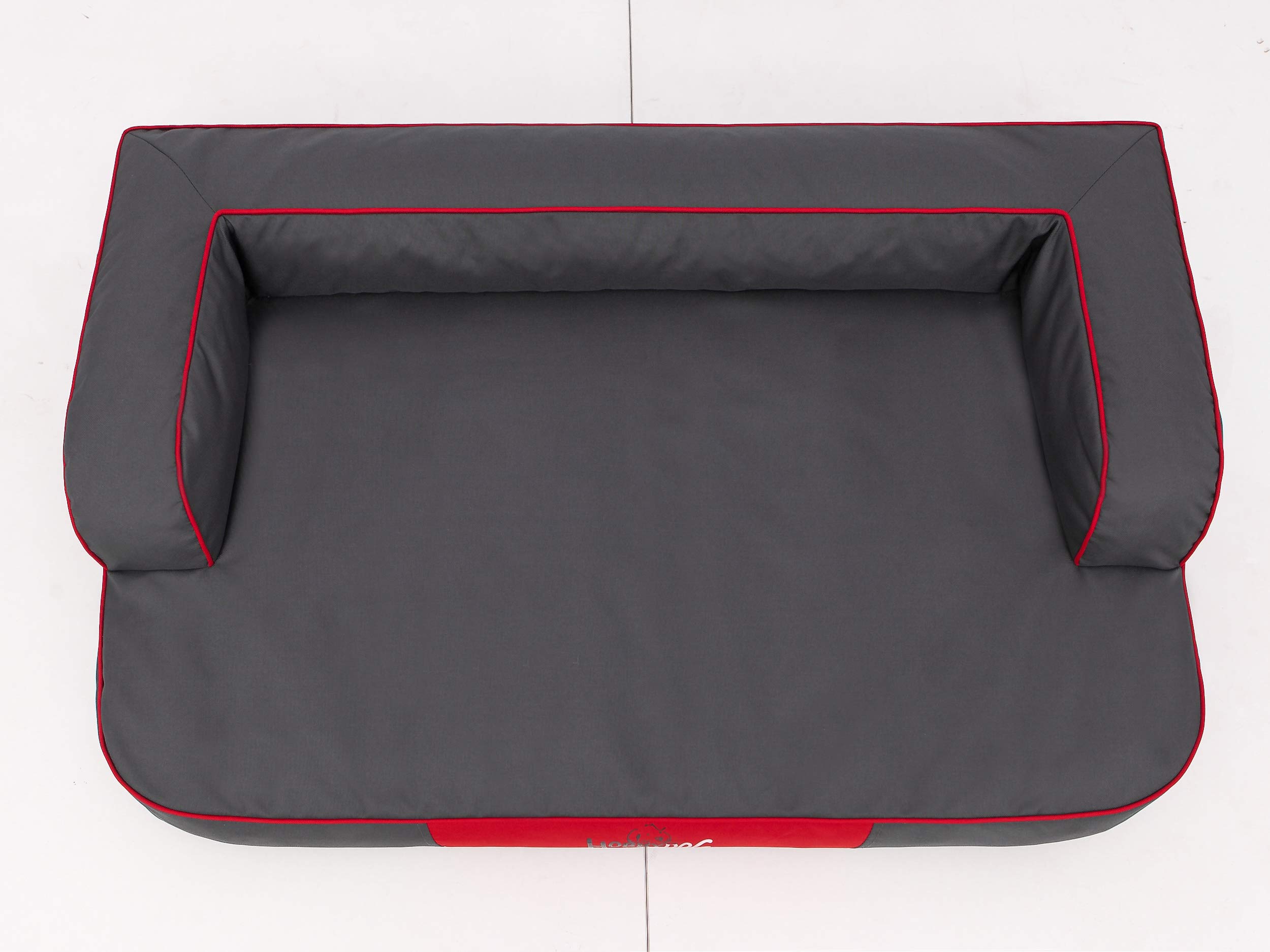 Cuccia per cani e gatti, cuccia per animali domestici, cuscino per cani, letto per cani, materasso per animali domestici, grigio, L – 80 x 48 cm