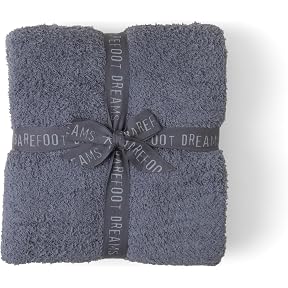 Barefoot Dreams® CozyChic® Throw, Stone, 54"x72"