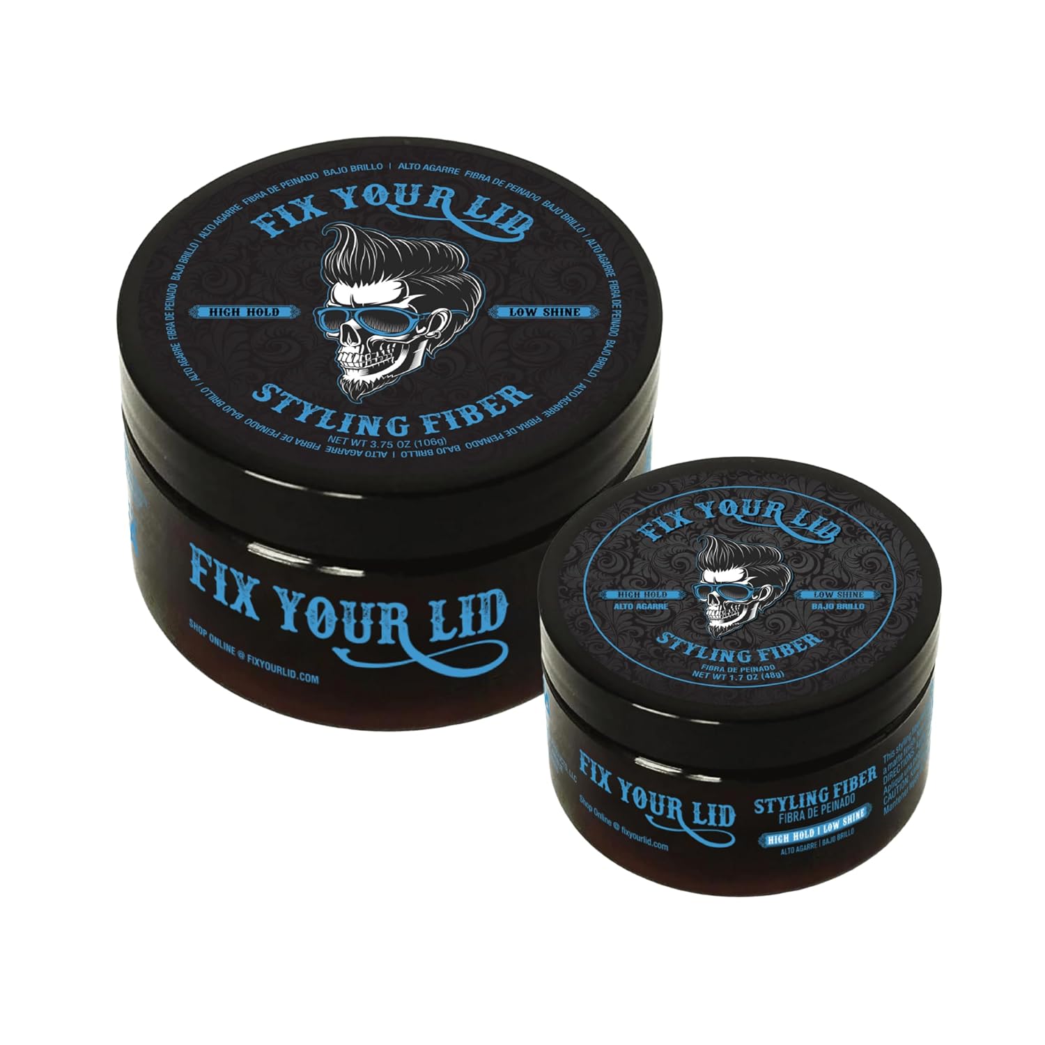 Fix Your Lid Hair Styling Fiber - High Hold for Short Hair