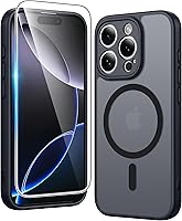 Vista 362 de FNTCASE Funda para iPhone 15 Plus: Fundas magnéticas transparentes para teléfono con protector de pantalla compatible con Magsafe Slim Anti