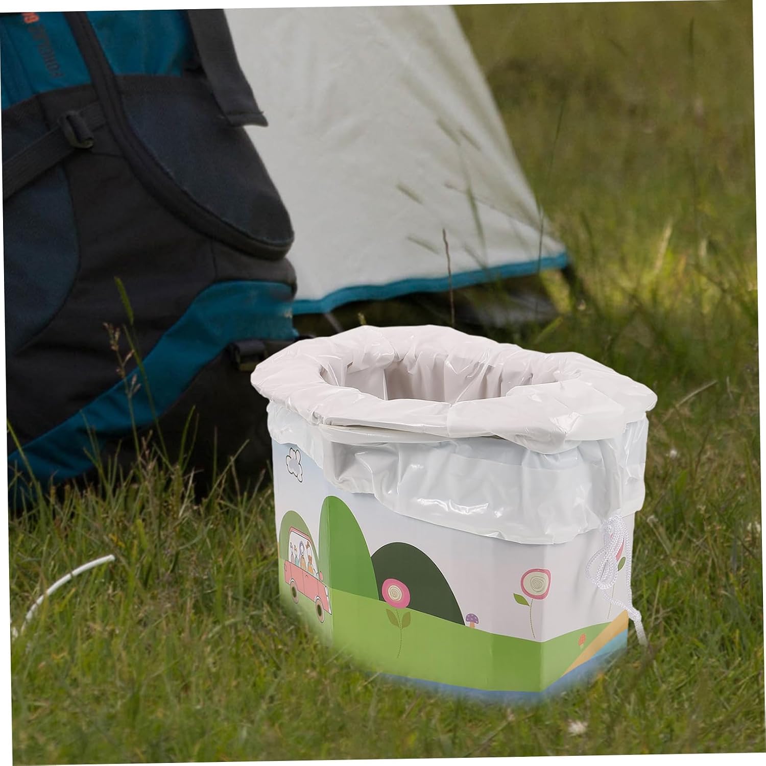 GLEAVI 1 Set Portable Bidet Travel Car Toilet Foldable Emergency Portable Potty for Adults Camping Supplies