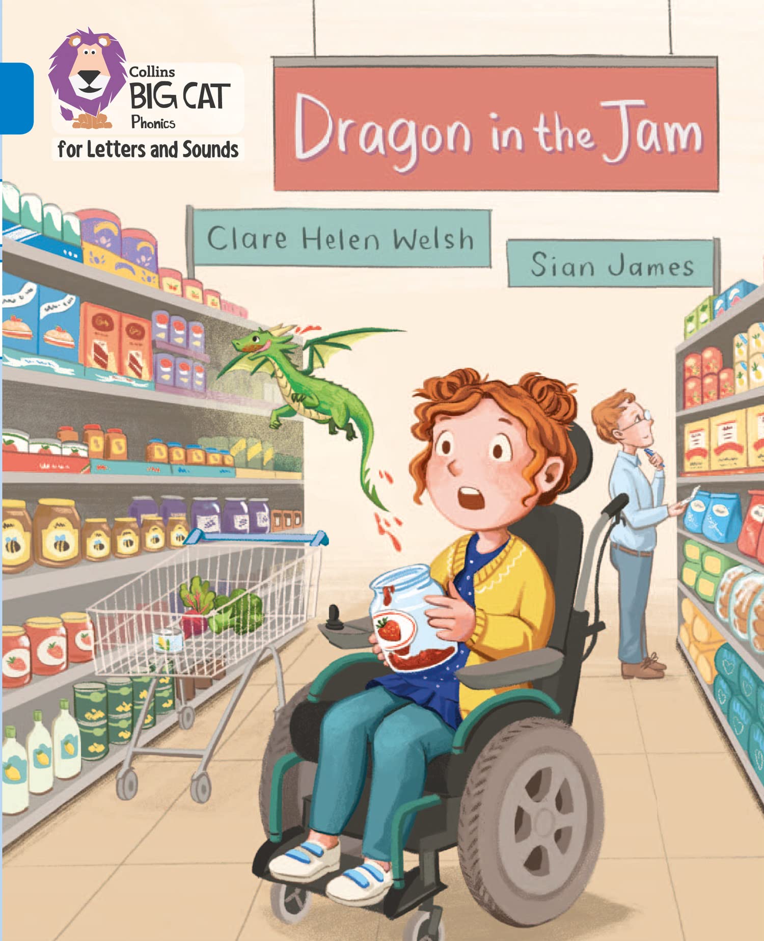 Dragon in the Jam Band 04/Blue by Clare Helen Welsh (Paperback Book)