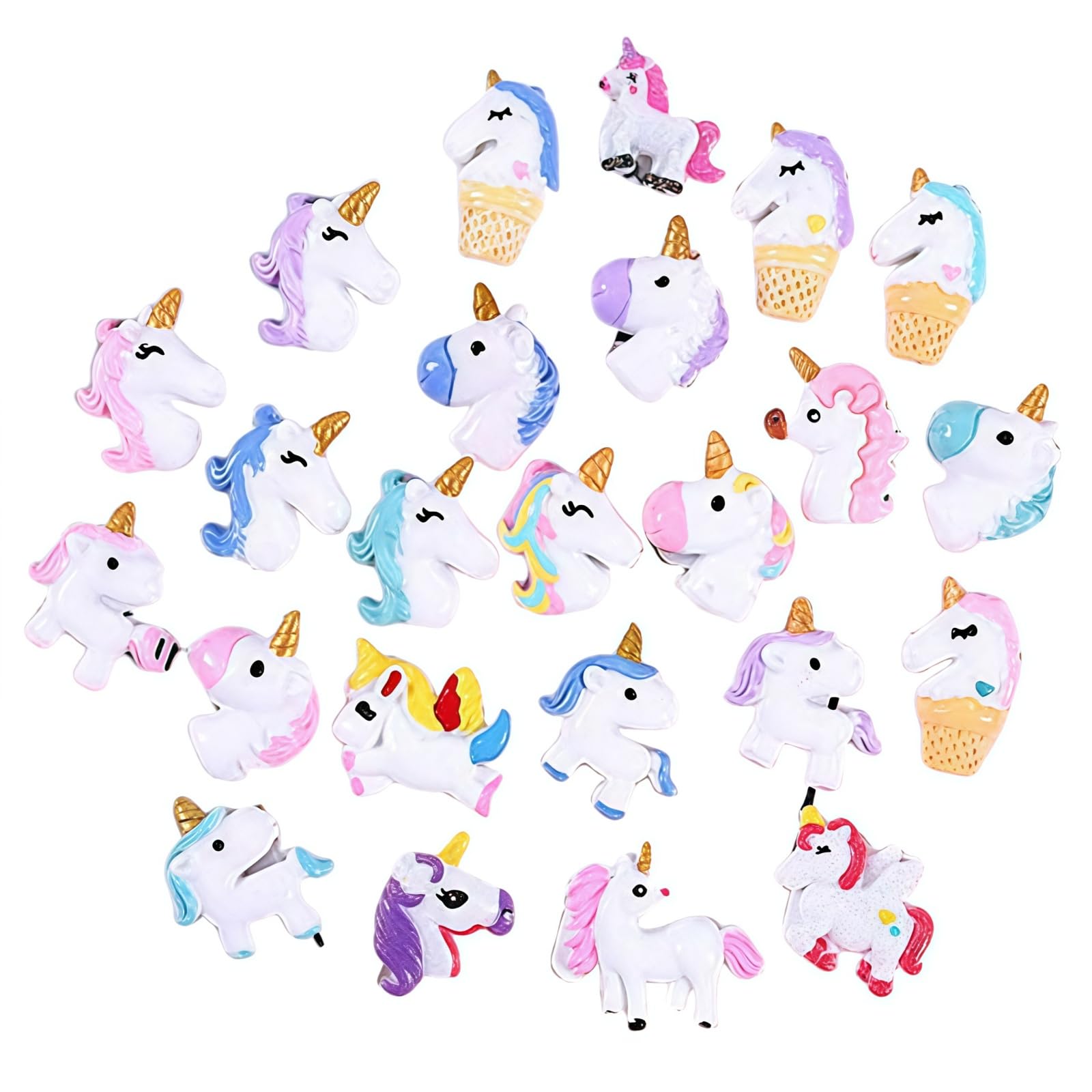 Ulalaza 10pcs Slime Charms Mixed Set Resin Flatback Making Supplies For DIY Craft Making And Ornament Scrapbooking Beads Assorted Candy Fruit Cake Ornament