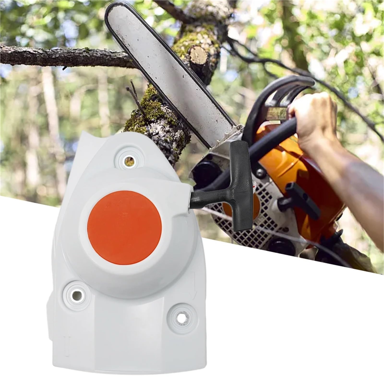 Reemplazo del arrancador del cortacésped Arranque por Cuerda Arranque de Retroceso Forestal Abs Ts410 con Cuerda y Mango estándar