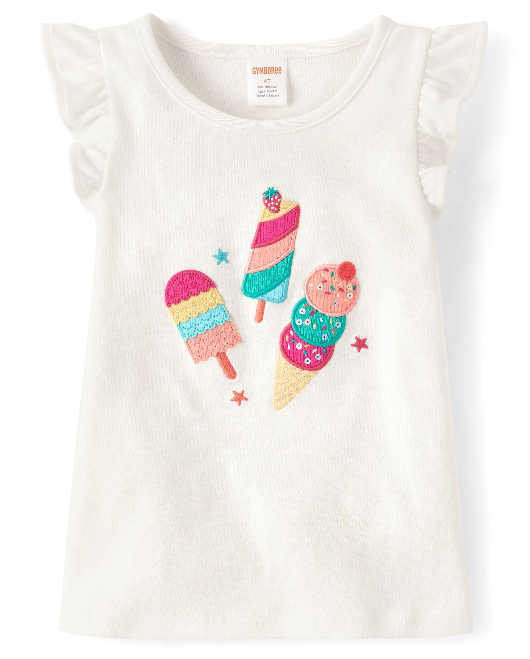 Gymboree Girls and Toddler Sleeveless Embroidered Top