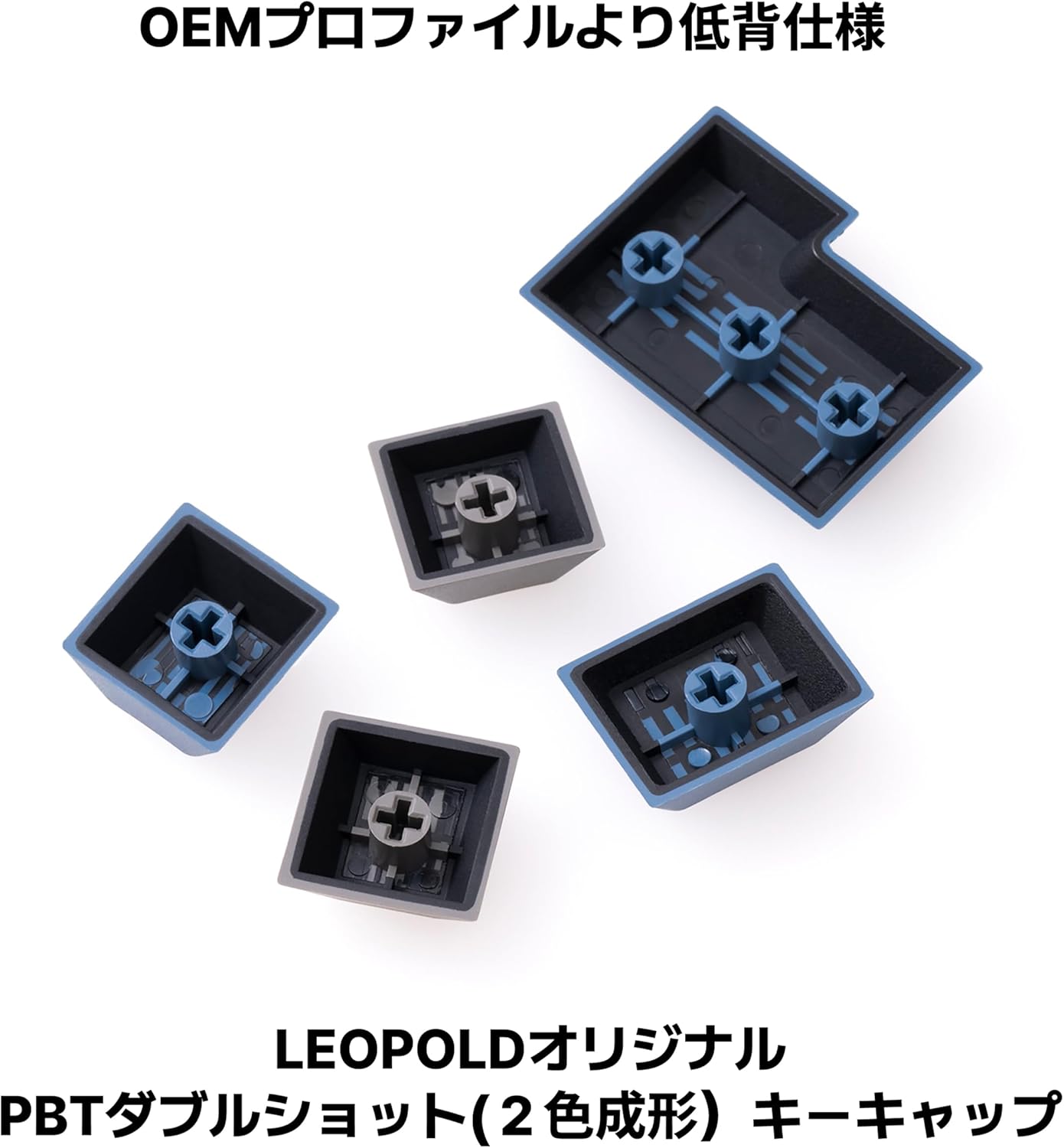 LEOPOLD FC660MBT GRAYBLUE Bluetooth/USB-C 日本語配列 かな無 矢印