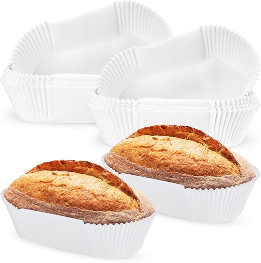 160 Pcs Loaf Bread Baking Liners Greaseproof Loaf Baking
