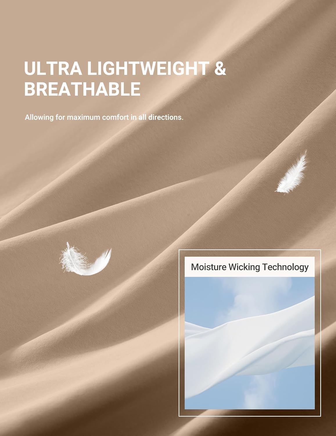 COOFANDY Men's 7 Inch Classic Fit Golf Shorts Lightweight Stretch Quick Dry Hiking Short UPF50 - Image 5