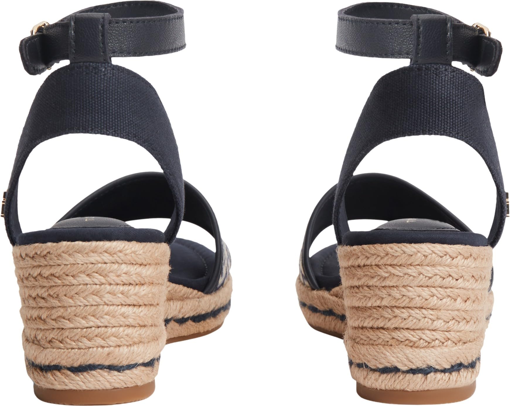 Tommy Hilfiger TH Mid Espad Wedge Jacquard Fw0fw09519, Espadrillas Zeppa Donna