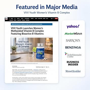 B Complex Vitamins for Women - Methylated Vitamin B Complex