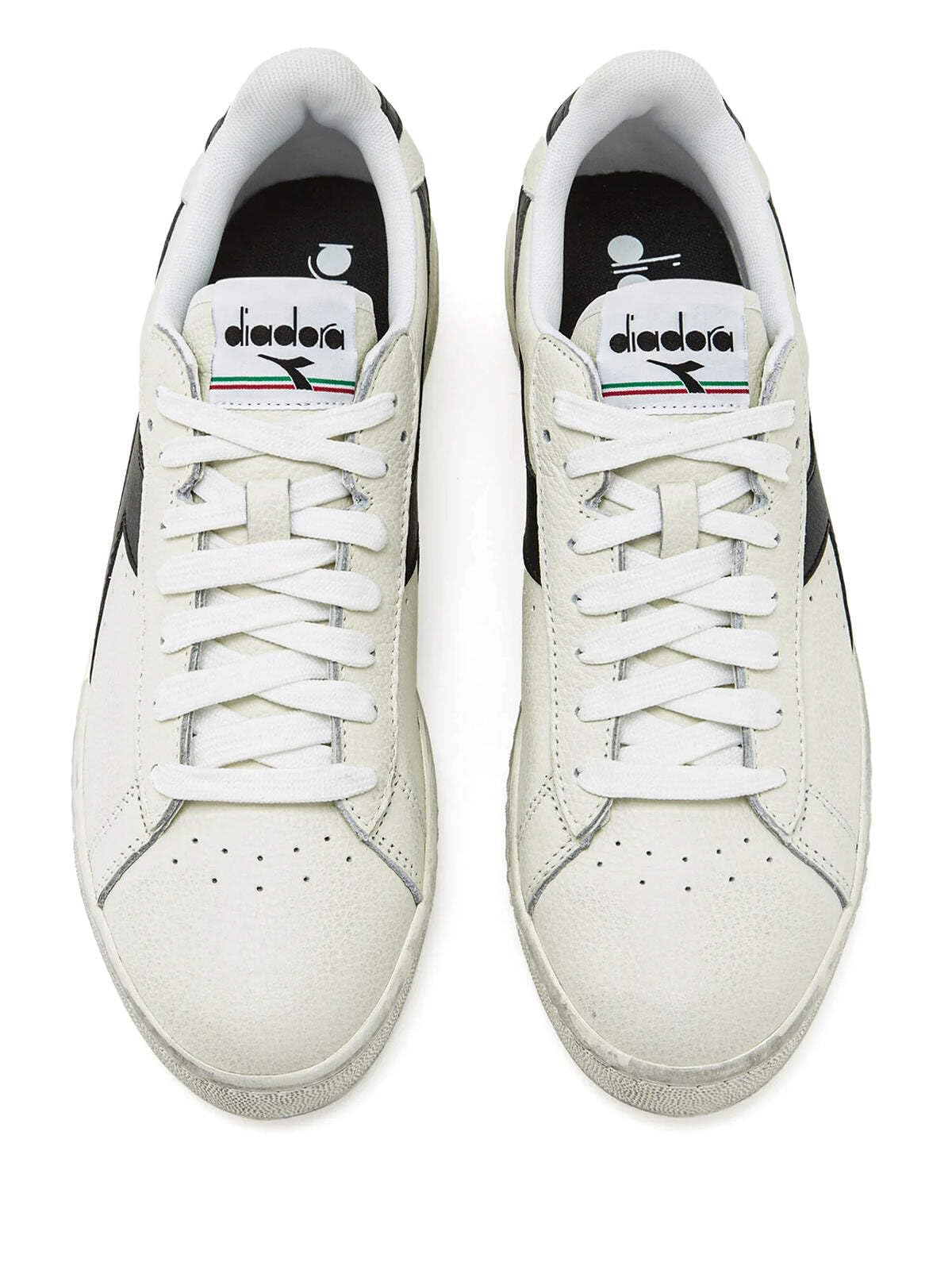 Diadora Game Low Waxed 501.178301_C5147 Bianco Rosso