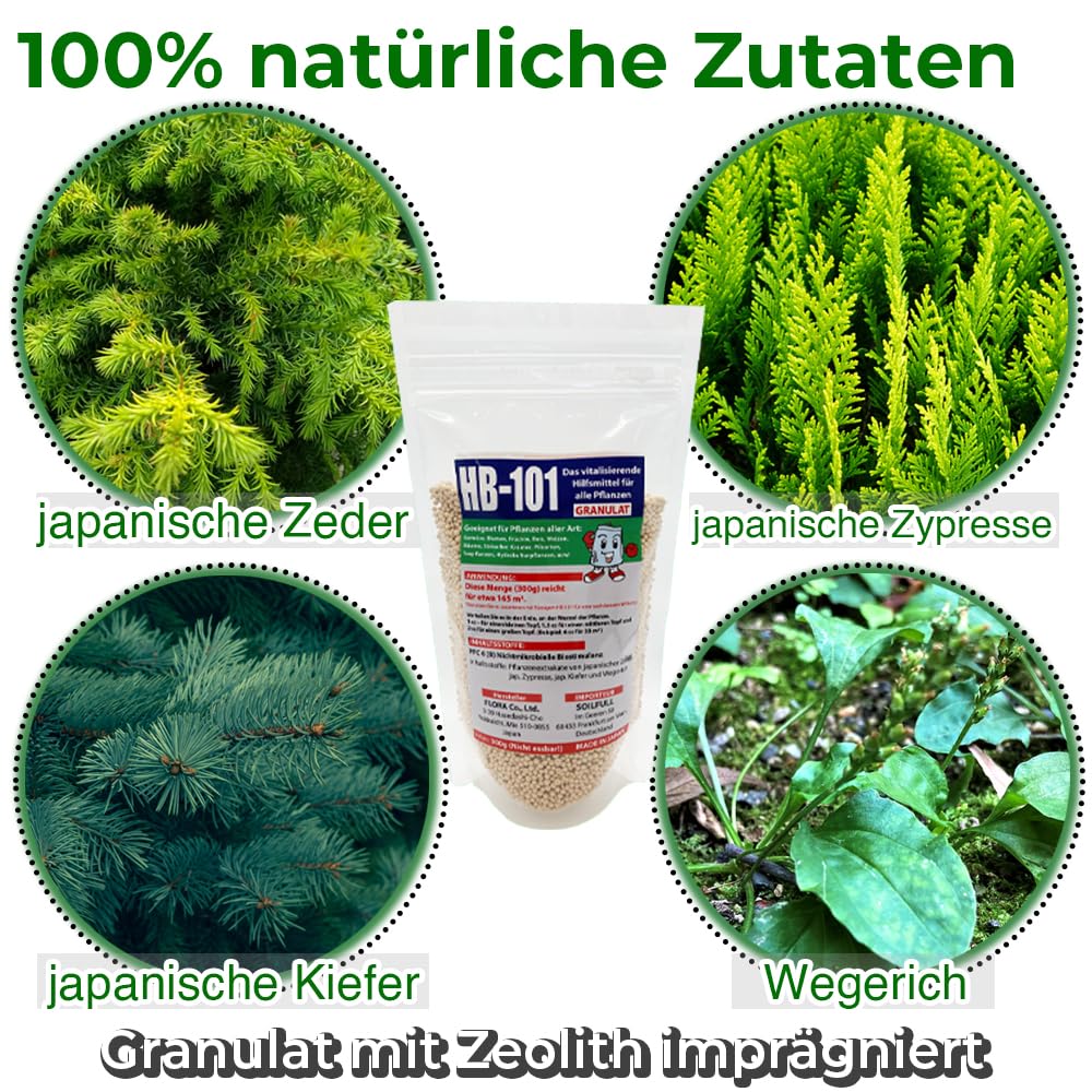 HB-101 - Naturalny biostymulant 300 g (granulat)